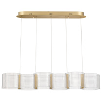 KENZO LED 6 LT ISLAND PENDANT - 62-2405