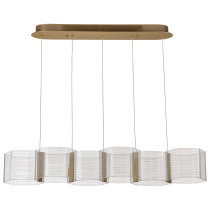 KENZO LED 6 LT ISLAND PENDANT - 62-2405