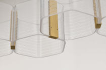 KENZO LED 6 LT ISLAND PENDANT - 62-2405