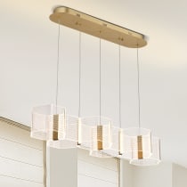 KENZO LED 6 LT ISLAND PENDANT - 62-2405