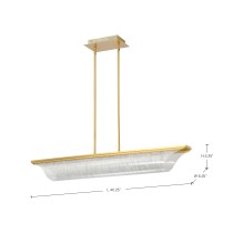 IDRIS LED ISLAND PENDANT - 62-2411