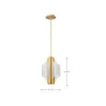 IDRIS LED 3 LIGHT PENDANT - 62-2413