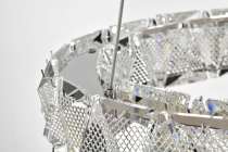 ASHER 15" ROUND CRYSTAL PENDAN - 62-2441