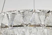 ASHER 15" ROUND CRYSTAL PENDAN - 62-2441