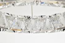 ASHER 15" ROUND CRYSTAL PENDAN - 62-2441