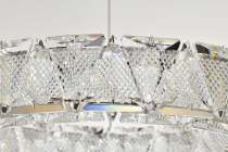 ASHER 15" ROUND CRYSTAL PENDAN - 62-2441