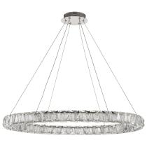 ASHER 36" ROUND CRYSTAL PENDAN - 62-2442