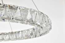 ASHER 36" ROUND CRYSTAL PENDAN - 62-2442