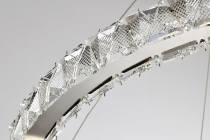 ASHER 36" ROUND CRYSTAL PENDAN - 62-2442