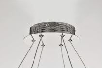 ASHER 36" ROUND CRYSTAL PENDAN - 62-2442