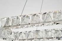 ASHER 36" OVAL CRYSTAL PENDANT - 62-2443