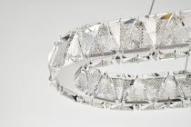ASHER 36" OVAL CRYSTAL PENDANT - 62-2443