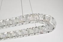 ASHER 36" OVAL CRYSTAL PENDANT - 62-2443