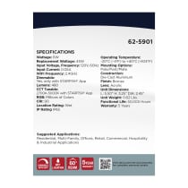 LED 6W LANDSCAPE FLOOD - 62-5901