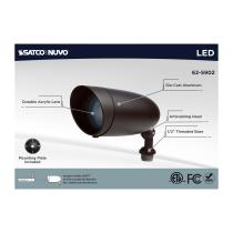 LED 9W LANDSCAPE FLOOD - 62-5902