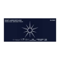 LED 12W LANDSCAPE FLOOD - 62-5903