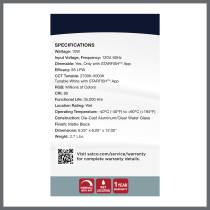 EAST RIVER 1LT OUTDOOR SM WALL - 62-5945