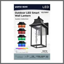 AUSTEN 1LT OUTDOOR SM WALL - 62-5997