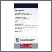 AUSTEN 1LT OUTDOOR SM WALL - 62-5997