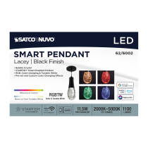 LACEY 4" LED RGB/TW PENDANT - 62-6002