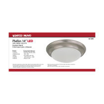 LED 14" 25W TWIST & LOCK FIXTU - 62-688