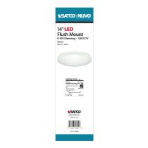 14" WHITE ACRYLIC LED T24 - 62-792