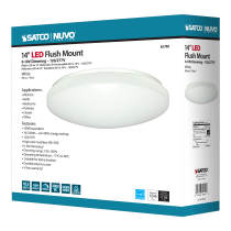 14" WHITE ACRYLIC LED T24 - 62-792