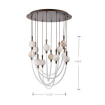 ZION 12 LT LED PENDANT - 62-8033