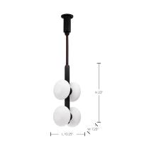 APOLLO 4 LT LED PENDANT - 62-8072