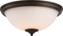 TESS 1 LIGHT LED FLUSH DOME - 62-909