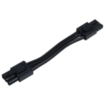 UNDER CAB LINK CABLE 6" BLK - 63-533