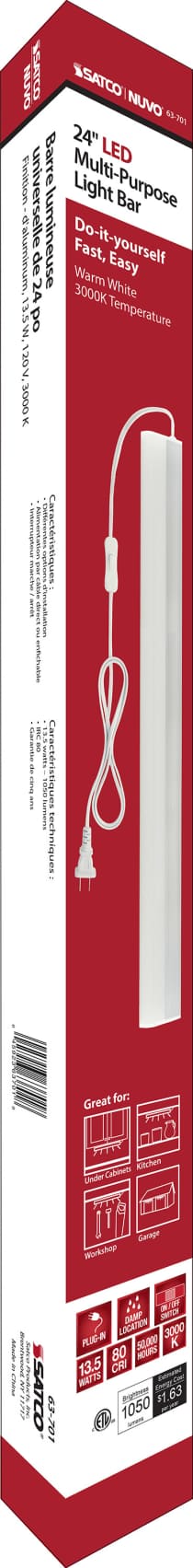 UNDER CAB LIGHT BAR LED 24" - 63-701