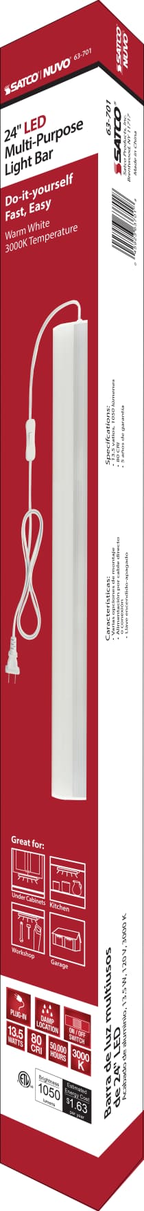 UNDER CAB LIGHT BAR LED 24" - 63-701