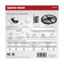 TAPE/RGBTW/IP20/JBOX/16' - 64-111