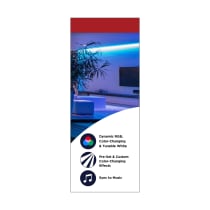 TAPE/RGBTW-HO/IP20/PLUG/SF/64' - 64-132