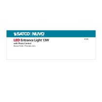 LED ENTRANCE LIGHT 13W - PHOTO - 65-062