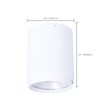 LED CYLINDER FLUSH WHITE - 65-1050