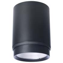 LED CYLINDER FLUSH BLACK - 65-1051
