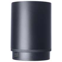 LED CYLINDER FLUSH BLACK - 65-1051