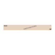 4' WHITE FLANGE KIT - 65-1231