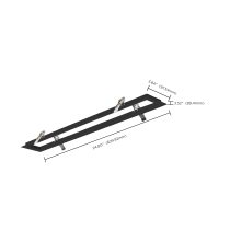 2' BLACK FLANGE KIT - 65-1233