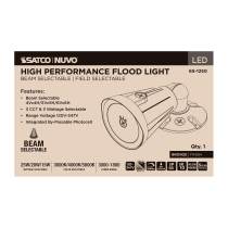 LED FLOOD 25W FIELD SEL BRONZE - 65-1250
