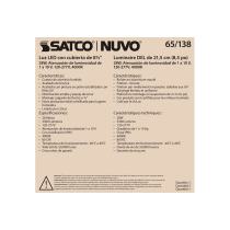 28W LED CANOPY FIXTURE 8.5" - 65-138