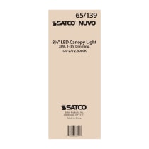 28W LED CANOPY FIXTURE 8.5" - 65-139