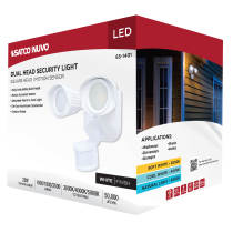 LED 2 SQUARE HEAD SECURITY LGT - 65-1401