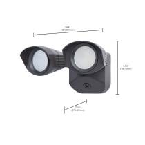 LED 2 SQUARE HEAD SECURITY LGT - 65-1402