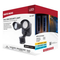 LED 2 SQUARE HEAD SECURITY LGT - 65-1403