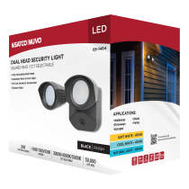 LED 2 SQUARE HEAD SECURITY LGT - 65-1404