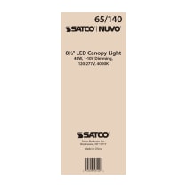 40W LED CANOPY FIXTURE 8.5" - 65-140