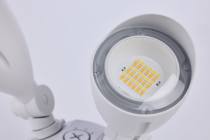 LED 2 BULLET HEAD SECURITY LGT - 65-1410